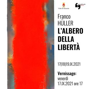 Franco Hüller in sala Biasin con la mostra "L'albero della libertà"
