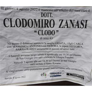 Clodomiro Zanasi: morto il noto commercialista sassolese, domani il funerale in Duomo