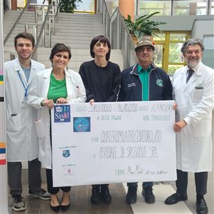 Sasol Club e Alpini di Maranello donano circa 4.300 euro all’ospedale di Sassuolo