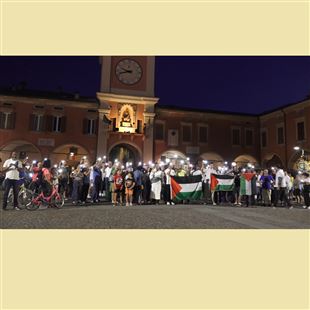 Anche Sassuolo chiede la pace in Palestina: circa 200 persone in piazza Garibaldi