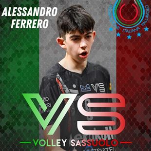 Volley Sassuolo: Alessandro Ferrero al collegiale dell’Italia Under 16