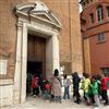 I bambini della Spallanzani in pellegrinaggio a Reggio Emilia
