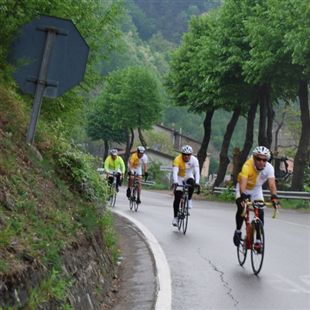 Sassuolo-Roma in bici: prima tappa a Siena