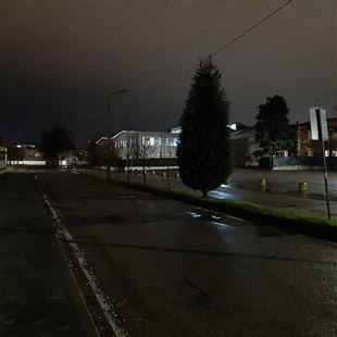 Problemi alla pubblica illuminazione in via san Bernardo 