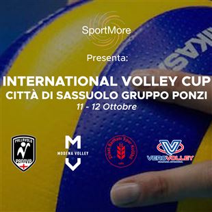 Al Palapaganelli l’International Volley Cup Città di Sassuolo: 11 e 12 ottobre 