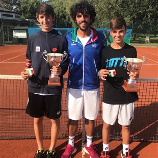 Sporting Club: la coppia Bondioli-Ricci conquista lo scudetto under 14
