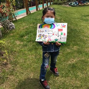 Mascherine e disegni per la pediatria dell’ospedale di Sassuolo da una scuola cinese