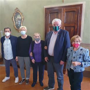 Sindaco ed assessore alla cultura incontrano i vertici del circolo Tassi
