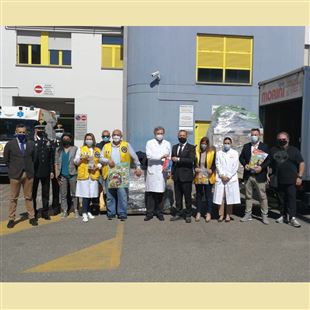Giochi per i bambini della pediatria di Sassuolo grazie ai Lions ed un’associazione del territorio