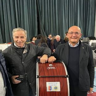 Il Lions Club regala una grancassa alla banda La Beneficenza