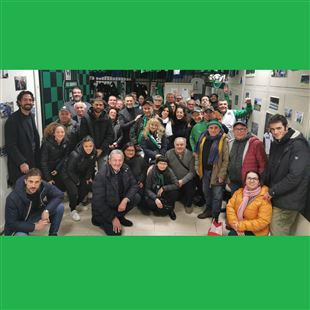 Sassuolo Calcio: visita alla sede del Club Sasol per gli auguri di Natale
