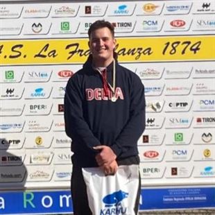 Delta Atletica Sassuolo: Alex Venturelli 12° nel lancio del disco ai campionati italiani allievi