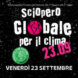 Fridays for Future: il 23 settembre a Sassuolo sciopera per il clima anche la Cgil
