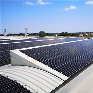Un nuovo impianto fotovoltaico nello stabilimento Florim di Mordano
