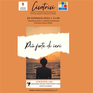 Domani mattina l’inaugurazione della mostra “Cicatrici”