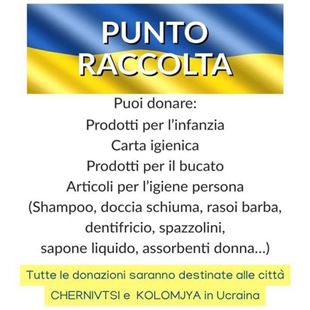 Associazione "Help": raccolta fondi a sostegno di Chernivtsi e Kolomjya