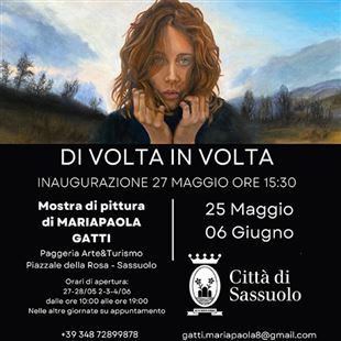 “Di volta in volta” in Paggeria Arte&Turismo 