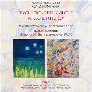 Galleria Cavedoni: domani l'inaugurazione della mostra di Gino Fontana