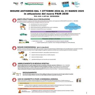 Fino al 31 marzo 2025 in vigore le misure regionali antismog