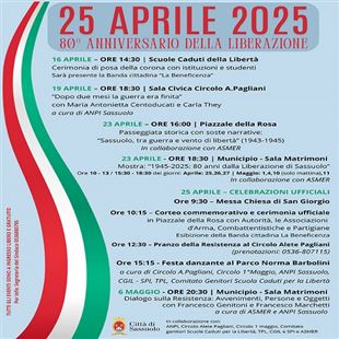 Festa e celebrazioni a Sassuolo per gli 80 anni dalla liberazione