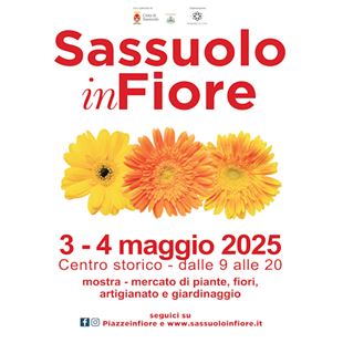 Sassuolo in Fiore: il Centro Storico ospita artigianato e floricoltura