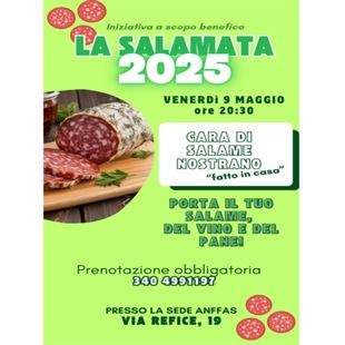Anffas Sassuolo: il 9 maggio “La salamata 2025”