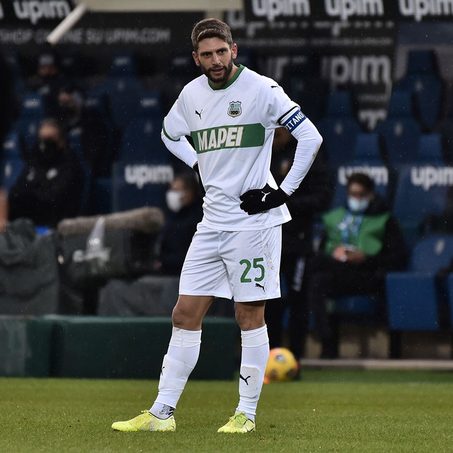 Infortunio Berardi, niente sfida alla Juventus