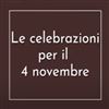 Zoom - Le celebrazioni per il 4 novembre