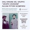 "Dall'origine del gruppo Jacopo Cavedoni": sabato l'inaugurazione della mostra