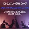 "Sol Quair gospel choir", appuntamento a Madonna di Sotto