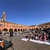La "Marcia dei Bruchi" per la pace ha festeggiato in Piazza Garibaldi
