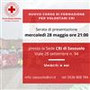 Un nuovo corso per la formazione di Volontari di Croce Rossa