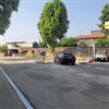Riaperta la rotonda e la viabilità in via Pia