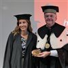 Federica Minozzi di Iris Ceramica Group riceve una laurea ad honorem in Ingegneria Gestionale