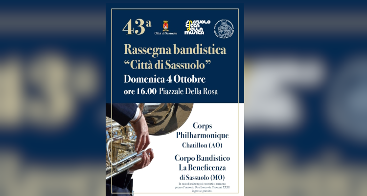 rassegna bandistica “Città di Sassuolo”